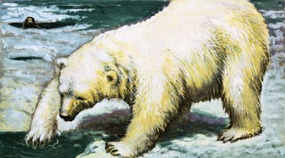 Polar Bear Fishing by English School